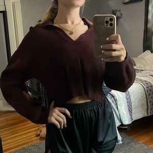 Pacsun Brown Sweater